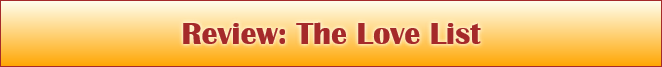 Review: The Love List